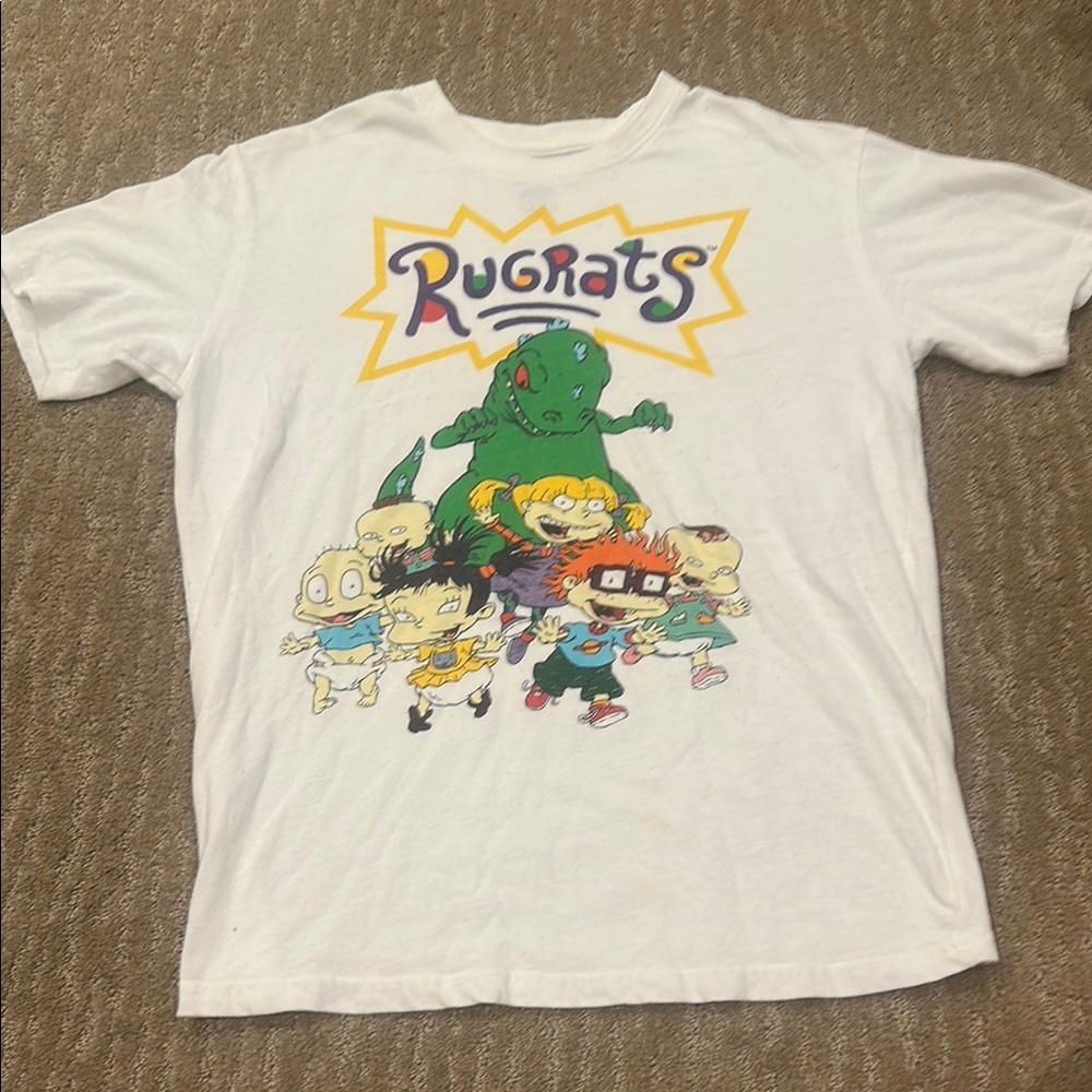 Rugrats White Graphic T-Shirt